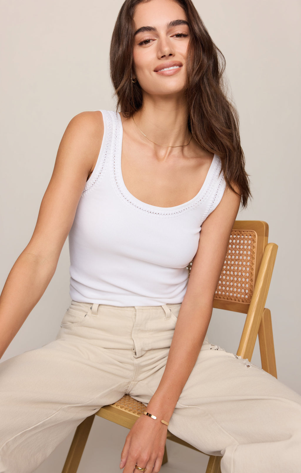 Larkin Whipstitch Tank