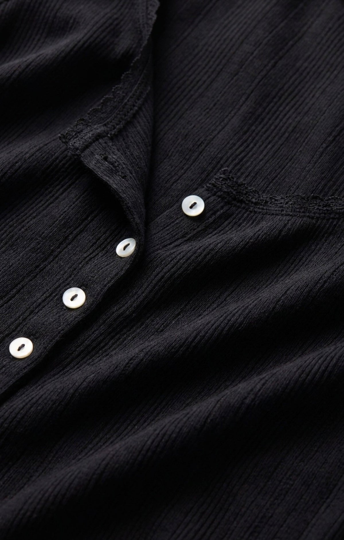 Lainey Pointelle Button Front Tank