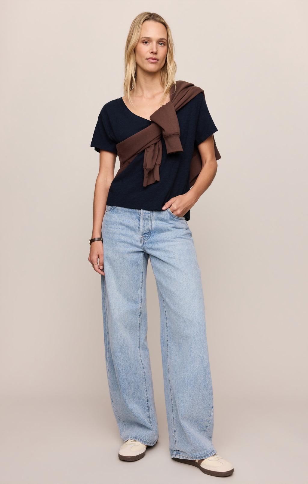 Nomad Slub V-Neck Tee