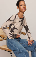 Nia Clem Floral Top