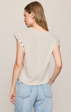 Camino Grommet Muscle Tee