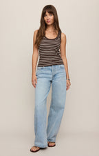 Rowe Striped Scoop Tank