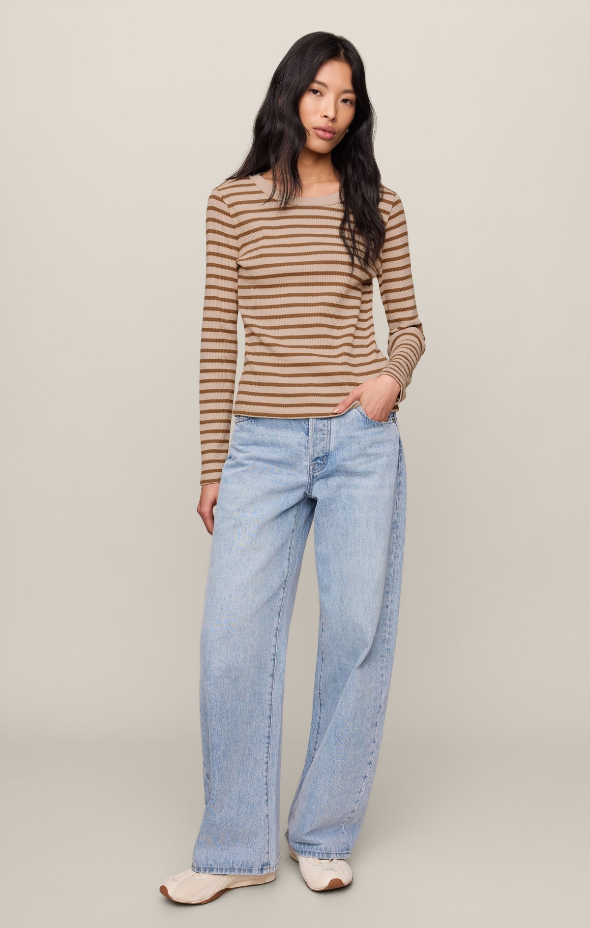 Arlet Stripe Thermal Top