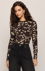 Onyx Freya Floral Long Sleeve Top