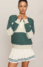 Study Break Polo Sweatshirt
