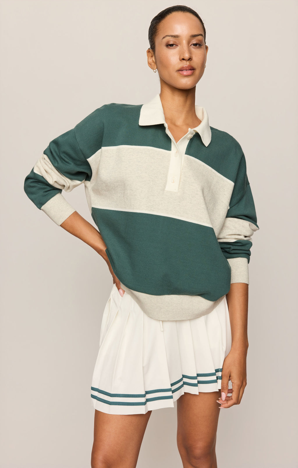 Study Break Polo Sweatshirt