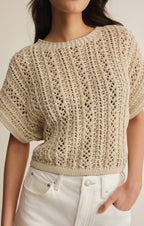 Ballast Crochet Sweater Top