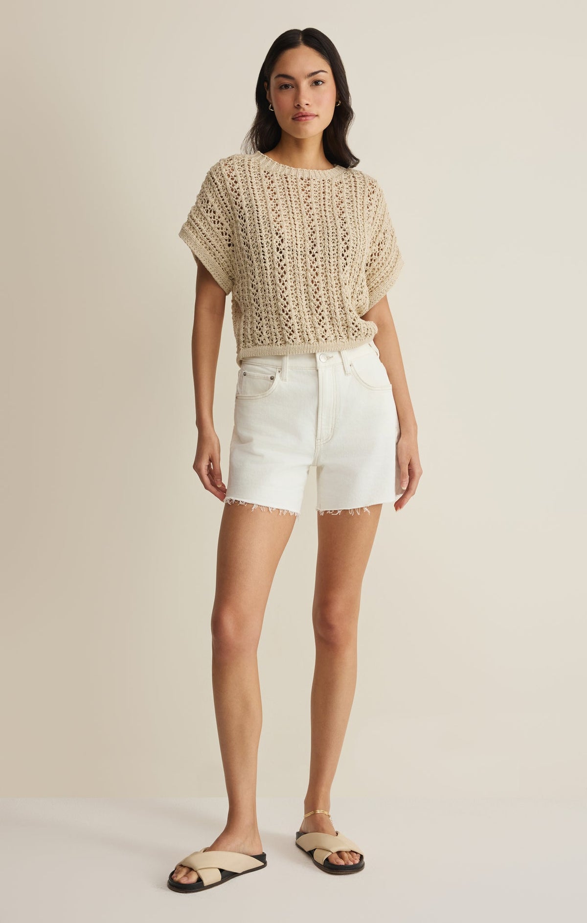 Ballast Crochet Sweater Top
