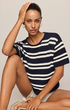 Prado Stripe Sweater Top