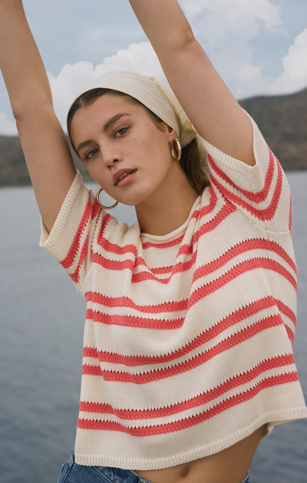 Prado Stripe Sweater Top
