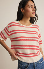 Prado Stripe Sweater Top