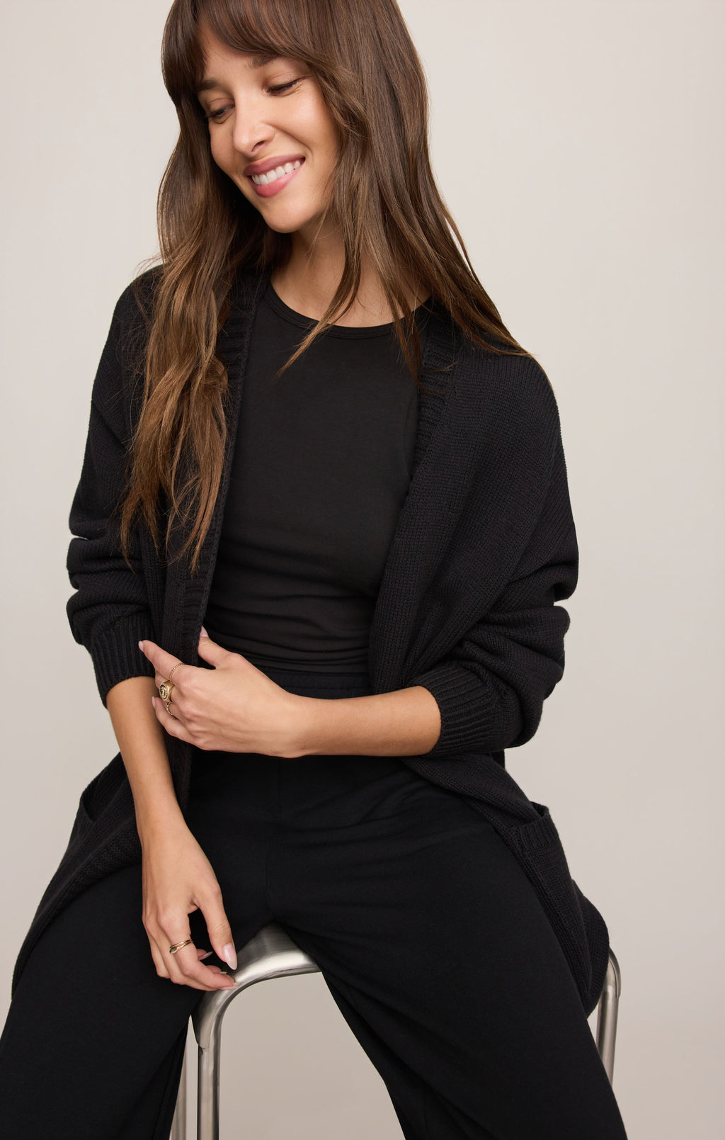 Sanborn Open Cardigan