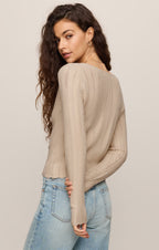 Landa Pointelle Top