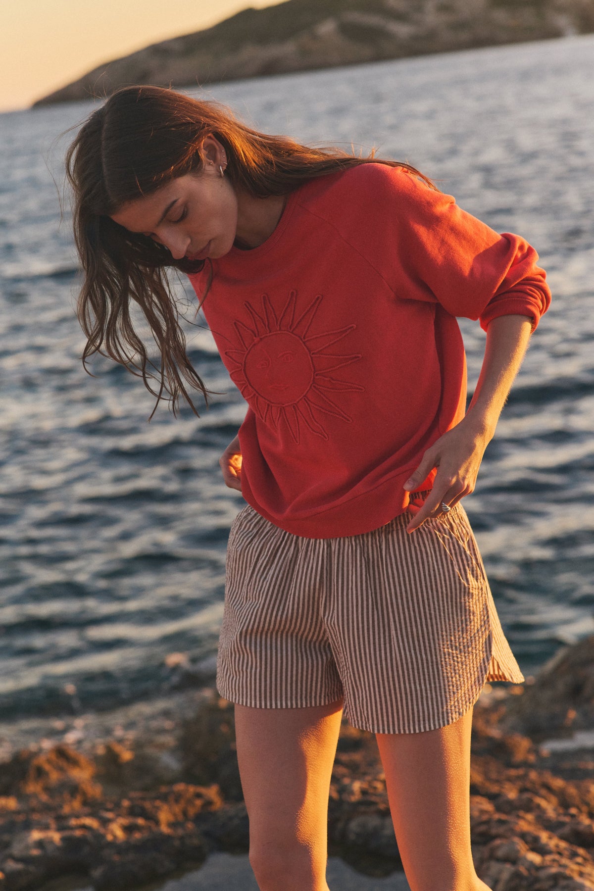 Isla Seersucker Short