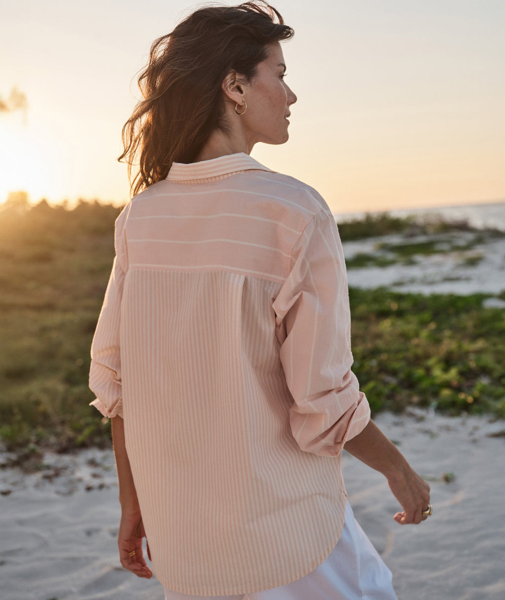 Jane Relaxed Shirt in Cali Poplin