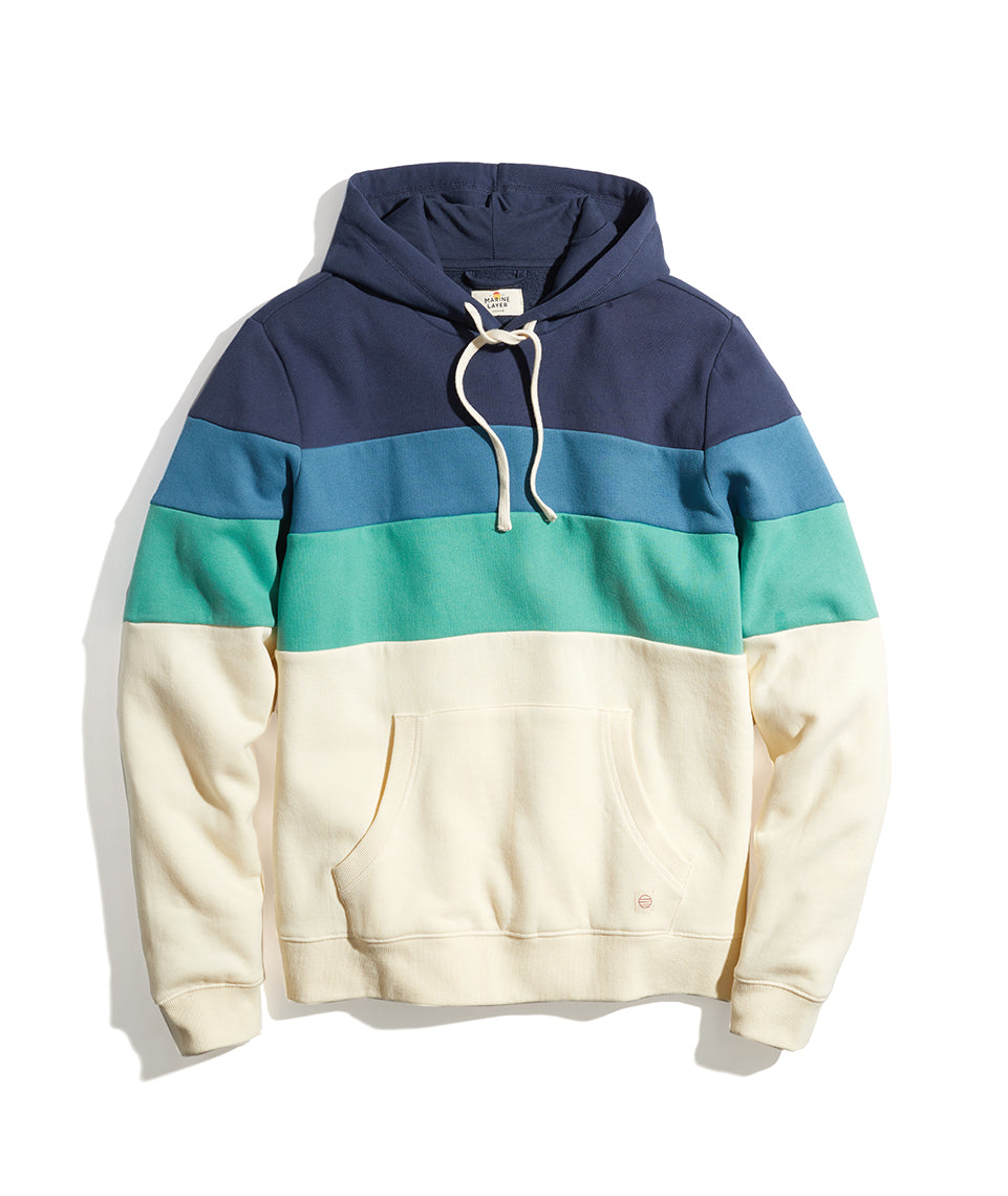 Custom Cut & Sew Colorblock Hoodie