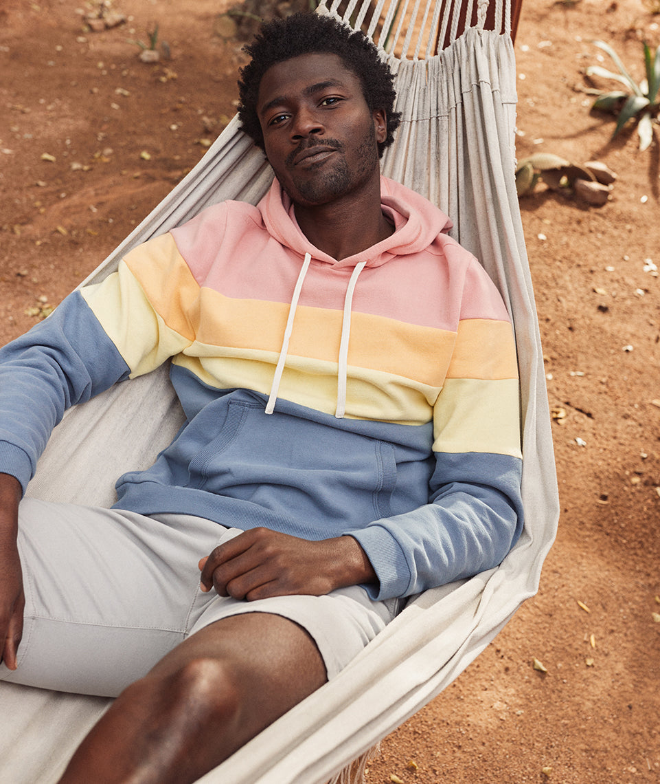 Custom Cut & Sew Colorblock Hoodie