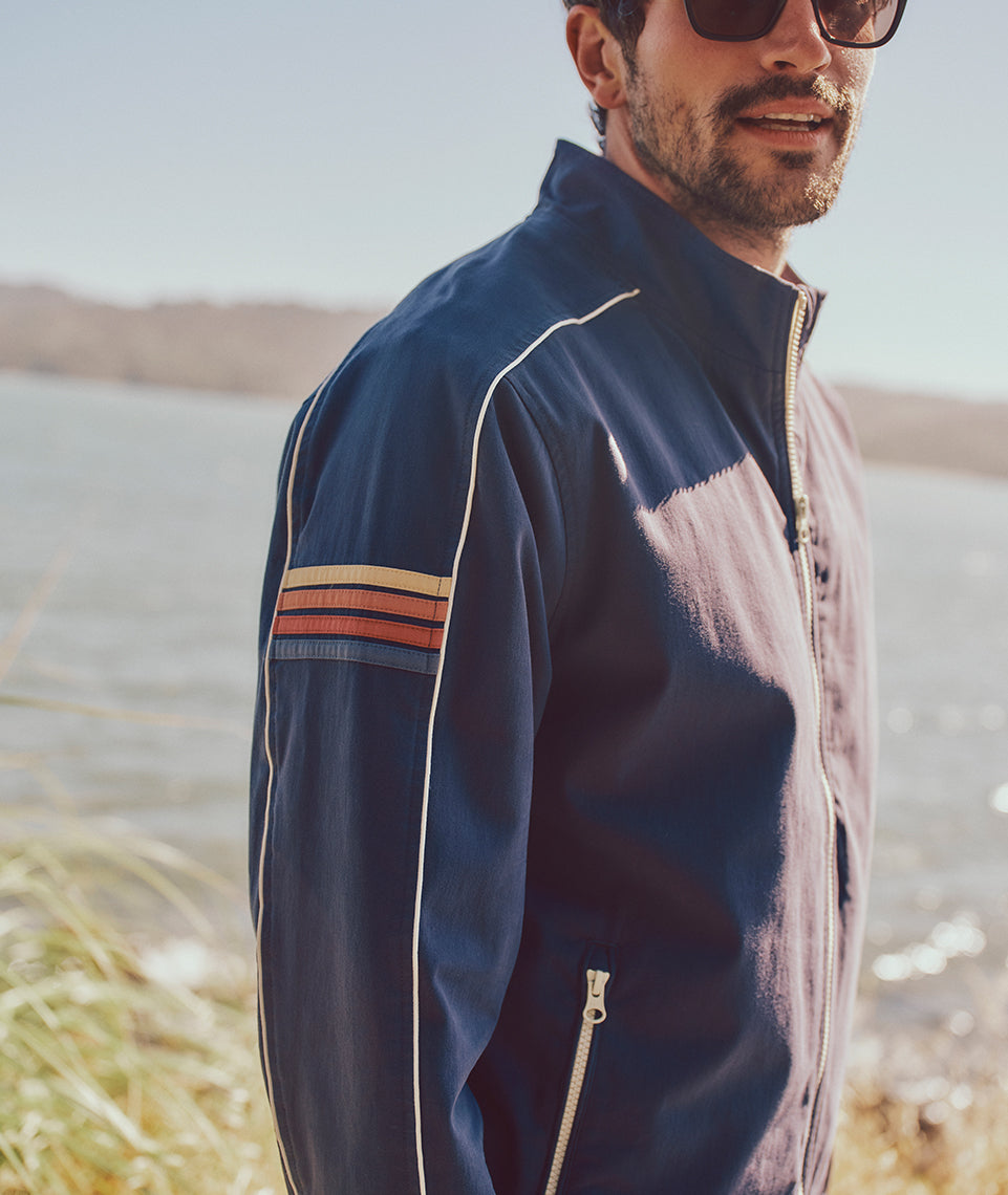 Custom Cut & Sew Freeman Stretch Twill Windbreaker