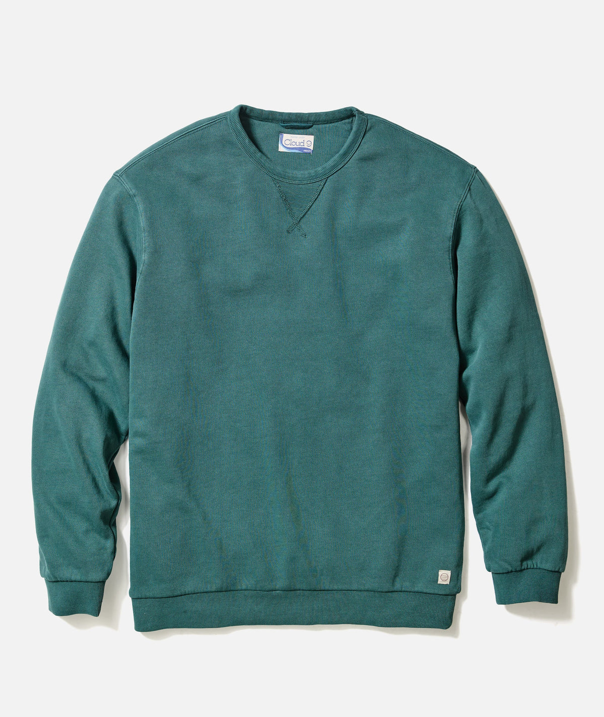 Men's Cloud 9 Fleece Relaxed Crewneck in Rainforest