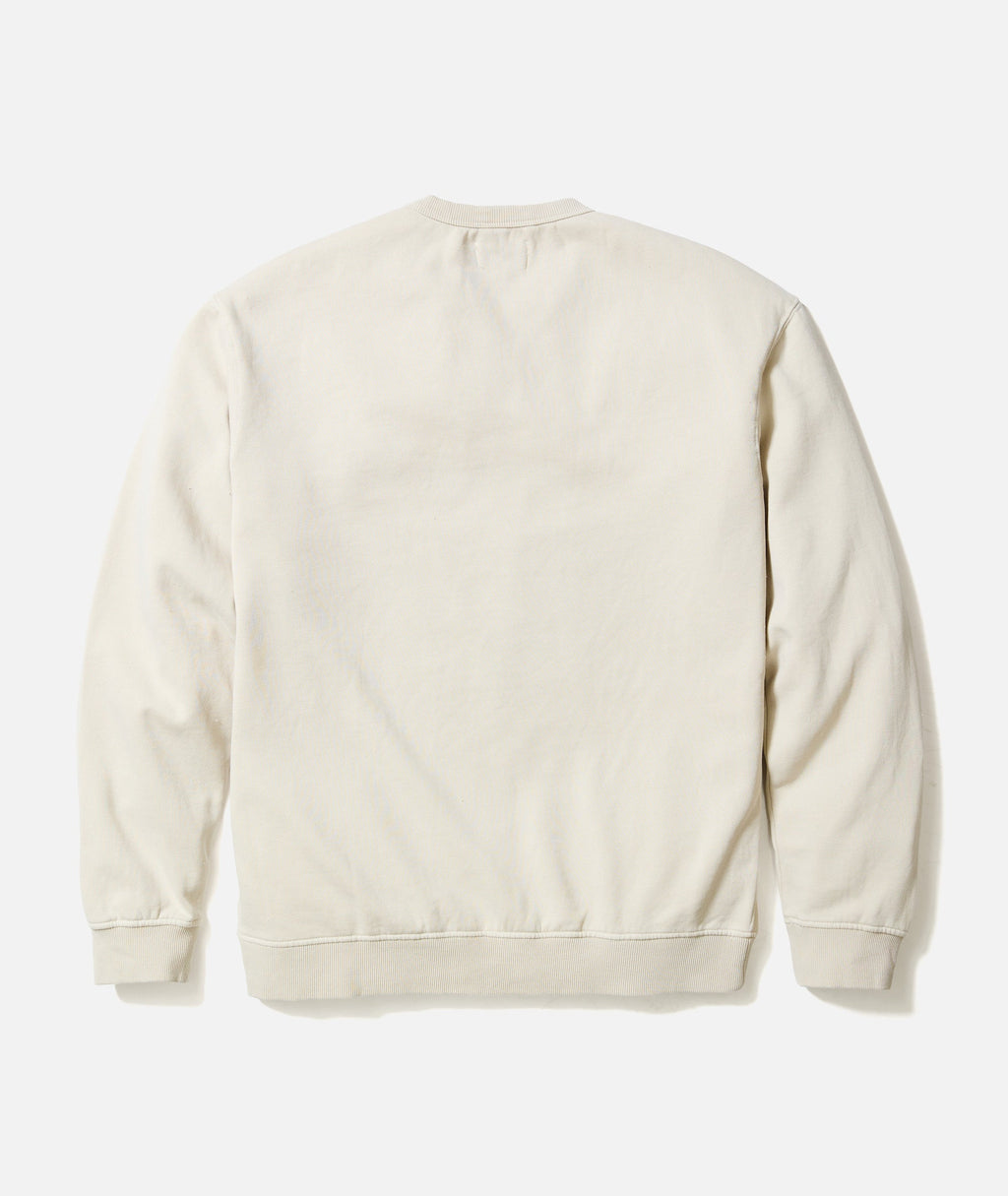 Men's Cloud 9 Fleece Relaxed Crewneck in Whitecap