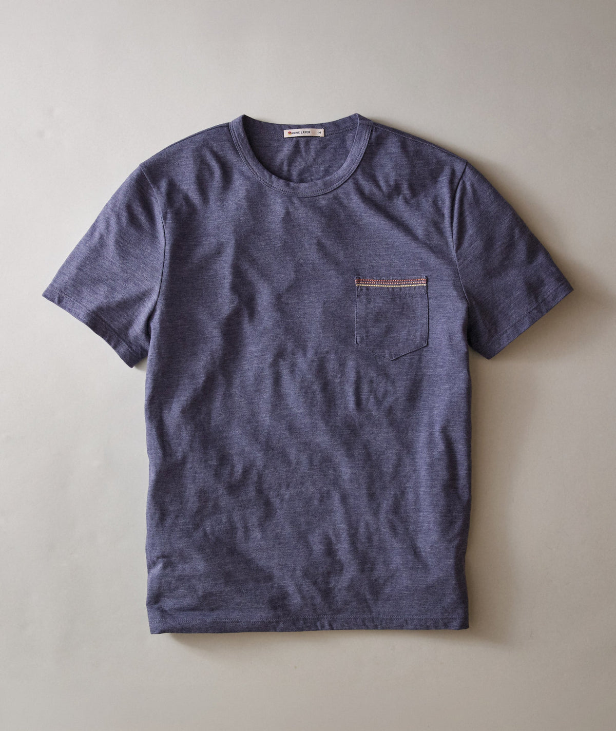 Signature Embroidered Pocket Tee
