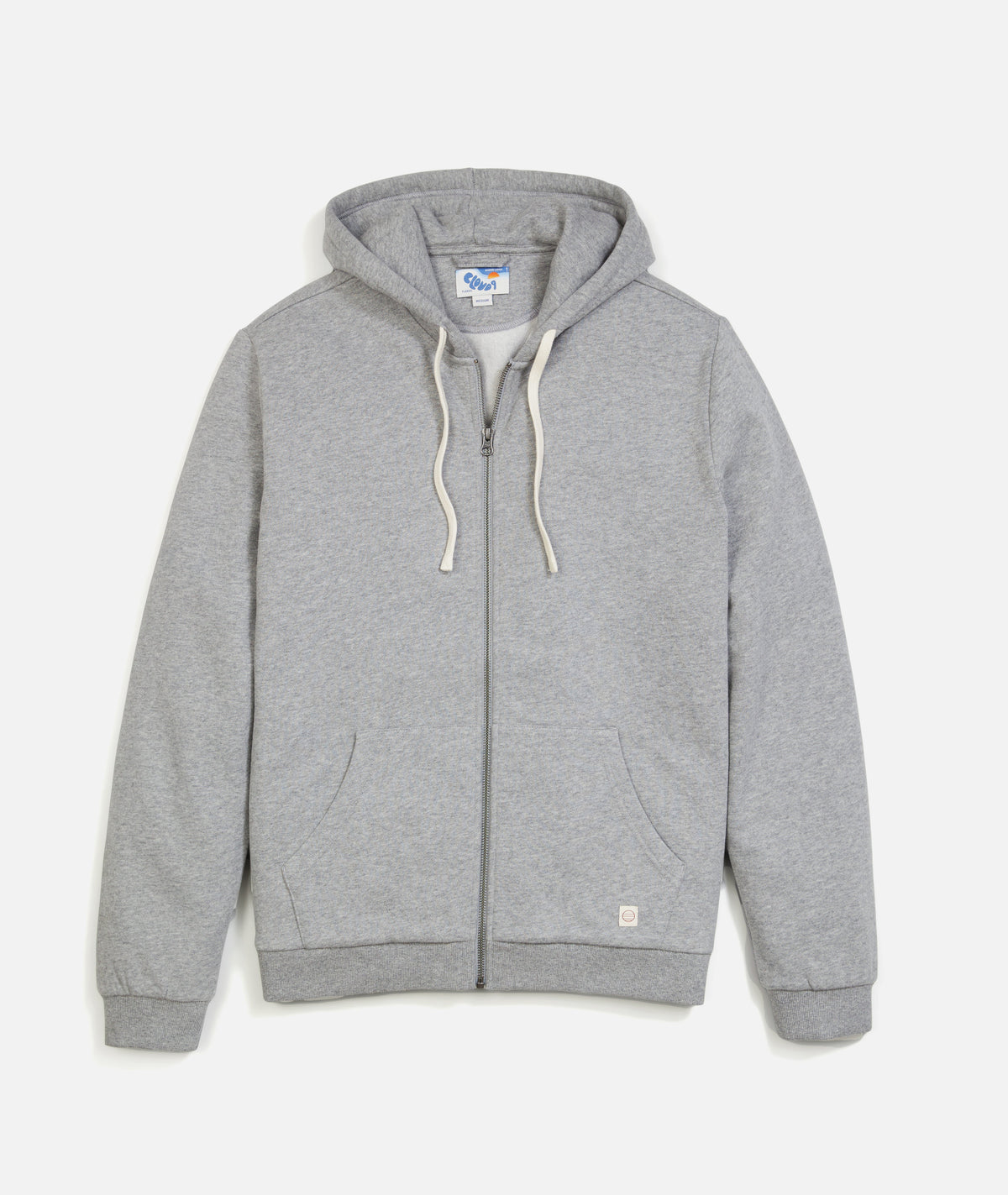 Custom Cut & Sew Cloud 9 Fleece Full Zip Hoodie