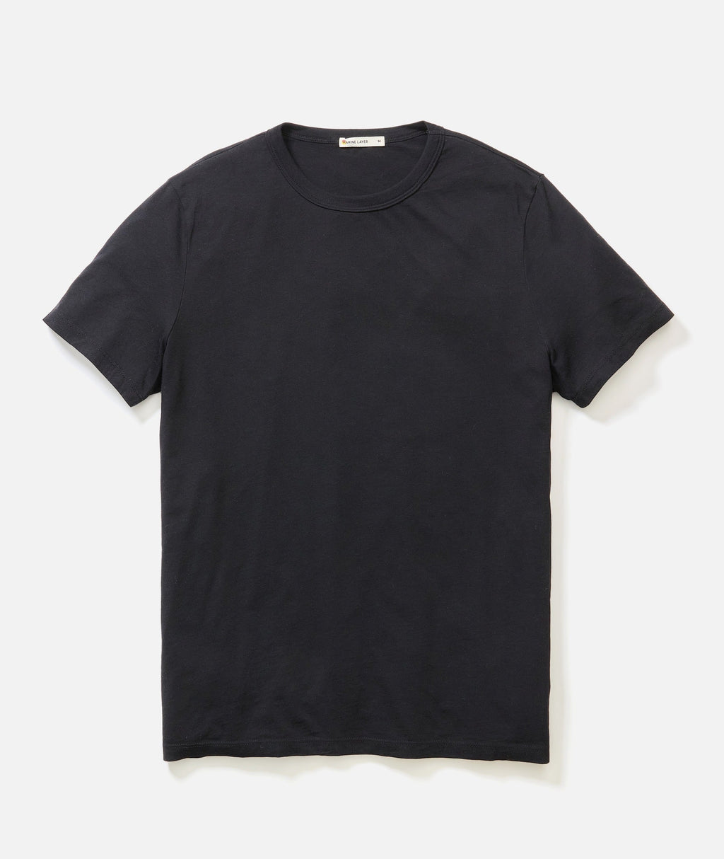 Men's Signature Crew in Black