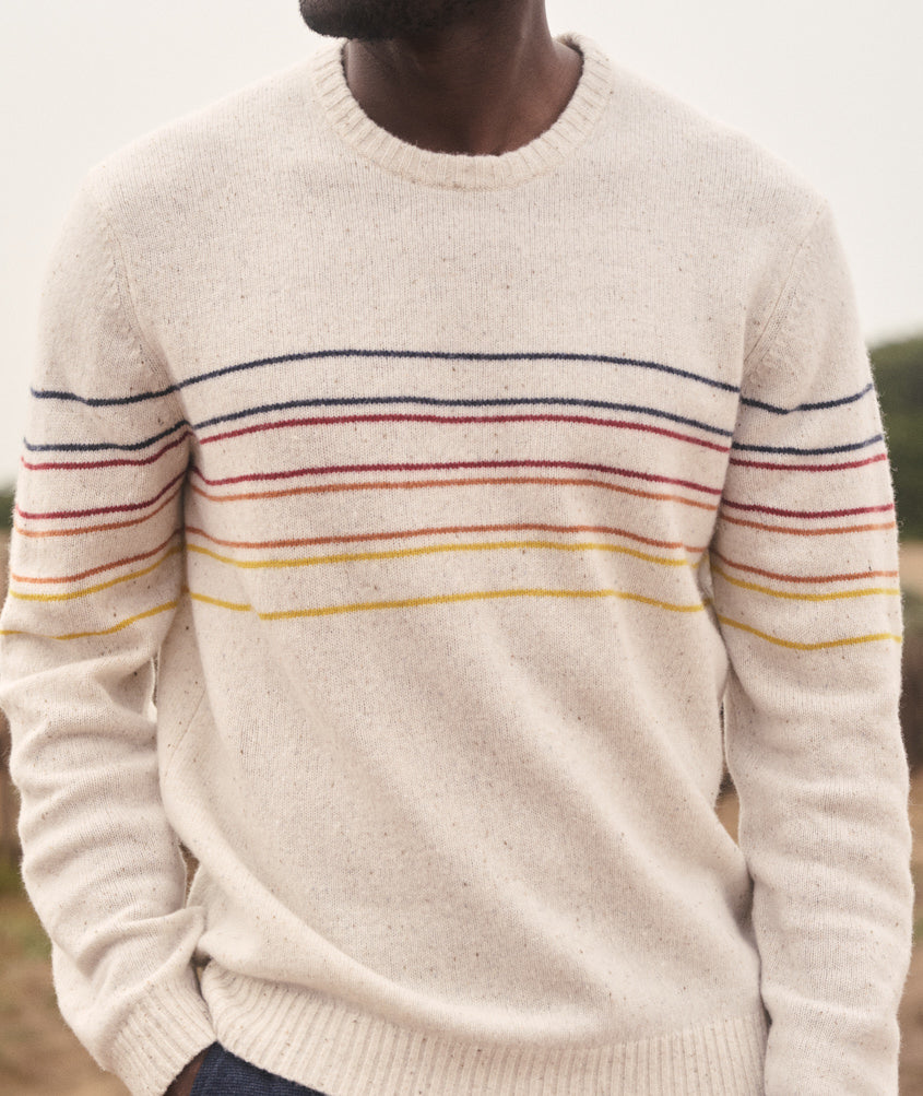 Coastal Merino Crewneck Sweater